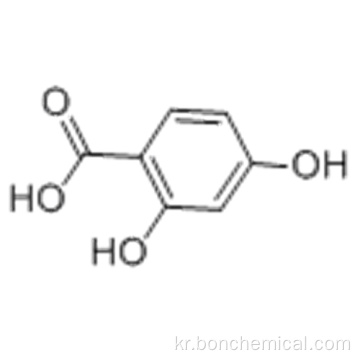 벤조 이카 시드, 2,4- 디 하이드 록시 -CAS 89-86-1